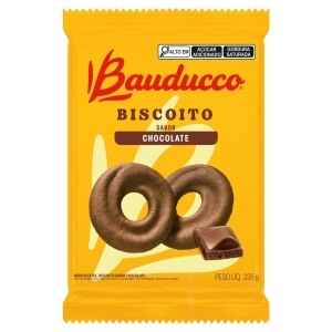 Biscoito Amanteigado Bauducco Chocolate 335g